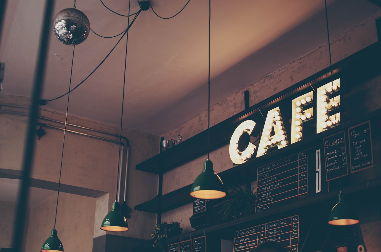 Cafe window